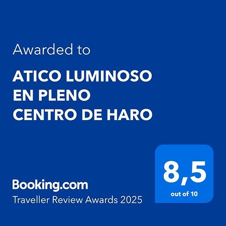 Atico Luminoso En Pleno Centro De Haro公寓 外观 照片